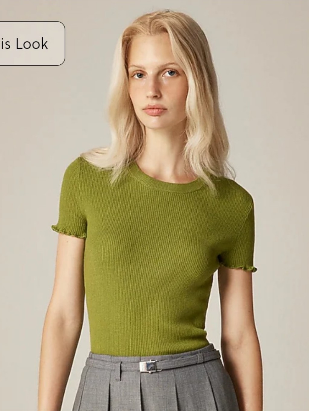 Nwt J Crew Ruffle Hem T Shirt Size Small